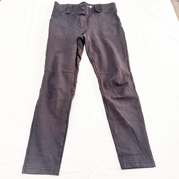 Betabrand Skinny Jegging Graphite Gray Dark Pull On Jegging Size Medium Long - Picture 2 of 8